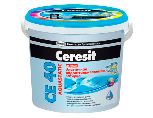 затирка Ceresit CE 40 Aquastatic
