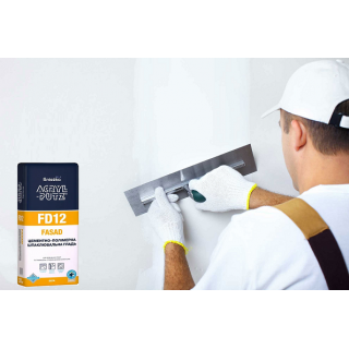 Sniezka Acryl-Putz FD12 FASAD, шпаклевка цементная - 