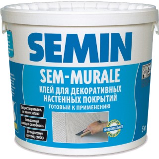 Semin Sem-MuraleTM клей готов для стеклообоев з тканини, 10 кг
