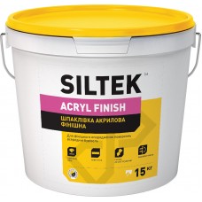 Силтек Acryl Finish 15, готовая шпаклевка (1,5-3 мм), 15 кг