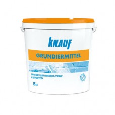 Knauf Грундирмиттель, грунтовка для гипсовых стяжек, 15 кг