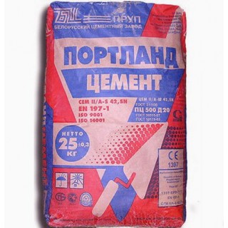 Цемент ПЦ-500 Д20 Белорусский, 25 кг