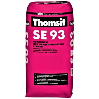 Ceresit (THOMSIT) SE 93, цементная стяжка для пола (10-80 мм), 25 кг
