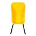 Тачка строительная 1-колесная (желтая), 120 л