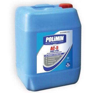 Полімін АС-5 "Супер Грунт", для водопоглинаючих поверхонь, 10 л