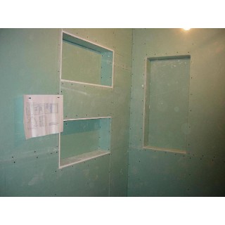 Влагостойкая гипсокартонная плита RIGIPS 4Pro тип H2 (GKBI), 12,5 мм - 