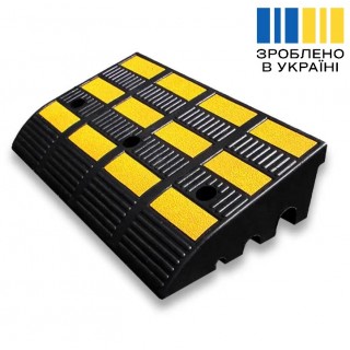 Резиновый пандус ПР-4-15 360х600х150 мм Резиновый пандус ПР-4-15 360х600х150 мм