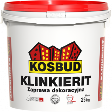 Штукатурка декоративная KOSBUD KLINKIERIT, 25 кг