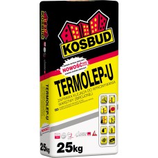 Клей для пінополістиролу KOSBUD TERMOLEP-U, універсальний, 25 кг Клей для пінополістиролу KOSBUD TERMOLEP-U, універсальний, 25 кг