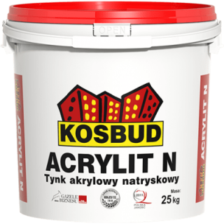 Штукатурка акриловая машинная KOSBUD ACRYLIT N, 25 кг