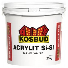 Штукатурка силикатно-силіконова KOSBUD ACRYLIT SI-SI nano, 25 кг Штукатурка силикатно-силіконова KOSBUD ACRYLIT SI-SI nano, 25 кг
