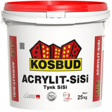 Штукатурка силикатно-силіконова KOSBUD ACRYLIT SI-SI, 25 кг Штукатурка силикатно-силіконова KOSBUD ACRYLIT SI-SI, 25 кг