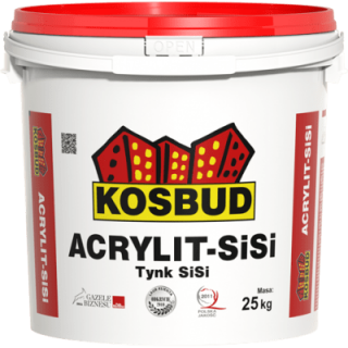 Штукатурка силикатно-силиконовая KOSBUD ACRYLIT SI-SI, 25кг