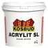 Штукатурка силиконовая KOSBUD ACRYLIT-SL nano белая, 25кг