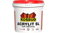 Штукатурка силиконовая KOSBUD ACRYLIT SL, 25 кг