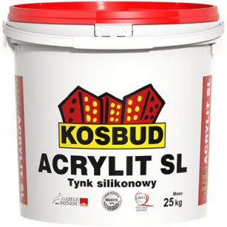Штукатурка силиконовая KOSBUD ACRYLIT-SL, 25кг