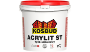 Штукатурка силикатная KOSBUD ACRYLIT SТ, Барашек, База, 25 кг