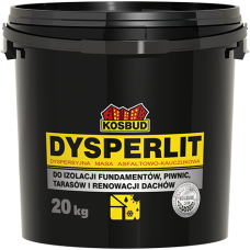 Дисперсионная асфальтно-каучуковая масса KOSBUD DYSPERLIT, 20 кг