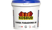 Акриловая фасадная краска KOSBUD Fasadowa AK, база, 10 кг