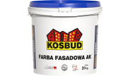 Акриловая фасадная краска KOSBUD Fasadowa AK, база, 20 кг