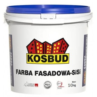 Силиконово-силикатная краска KOSBUD Fasadowa-SiSi, 10 кг