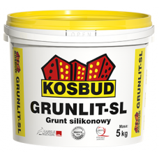 Грунт силіконовий - KOSBUD GRUNLIT-SL (з піском), 5 кг Грунт силіконовий - KOSBUD GRUNLIT-SL (з піском), 5 кг