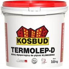 Дисперсионный клей TERMOLEP-D, для плитки Klinkiero, 10 кг Дисперсионный клей TERMOLEP-D, для плитки Klinkiero, 10 кг