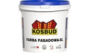 Силиконовая фасадная краска KOSBUD Fasadowa-SL, база, 10 кг