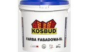 Силиконовая фасадная краска KOSBUD Fasadowa-SL, база, 20 кг