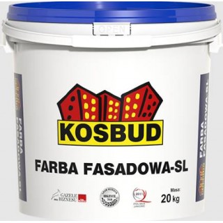 Силиконовая краска KOSBUD Fasadowa-SL, база, 20 кг
