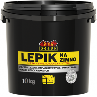 KOSBUD LEPIK — холодный клей для рубероида и бесшовной гидроизоляции