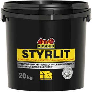 Гидроизоляционная масса STYRLIT — эластичная битумно-каучуковая паста