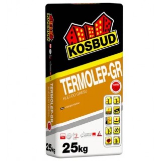 Эластичный плиточный клей KOSBUD TERMOLEP-GR, 25 кг