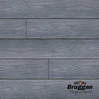 Террасная доска Bruggan ELEGANT Light 3D, 3000x150x25 мм - 