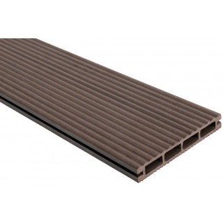 Террасная доска Polymer&Wood Lite, 138x19x3000 мм (пустотелая) - 