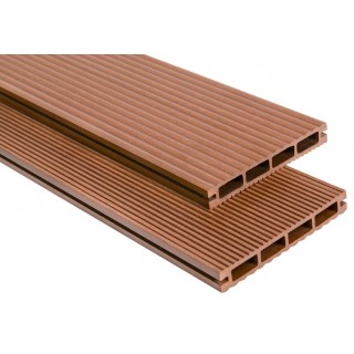 Террасная доска Polymer&Wood Lite, 138x19x3000 мм (пустотелая) - 