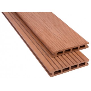 Террасная доска Polymer&Wood Premium, 150х20х2200 мм (пустотелая) - 
