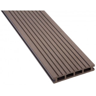 Террасная доска Polymer&Wood Premium, 150х20х2200 мм (пустотелая) - 