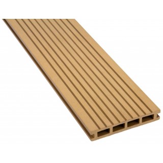 Террасная доска Polymer&Wood Premium, 150х20х2200 мм (пустотелая) - 
