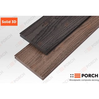 Террасная доска Porch Solid, 18x140x2900 мм (полнотелая)