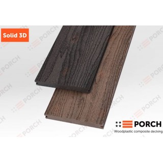 Террасная доска Porch Solid, 18x140x2900 мм (полнотелая) - 