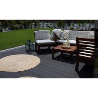 Террасная доска BergDeck Брашированная, 150х25х2400 мм (пустотелая) - 