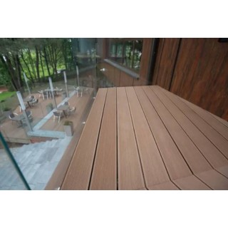 Террасная доска BergDeck Брашированная, 150х25х2400 мм (пустотелая) - 