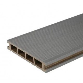 Террасная доска BergDeck Брашированная, 150х25х2400 мм (пустотелая) - 