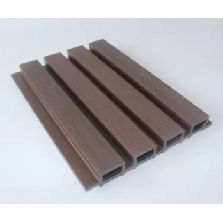 Фасадная панель, рейка Шоколад 3D, 219*26*2900 мм - 