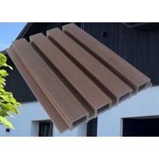 Фасадна панель - рейка Шоколад 3D