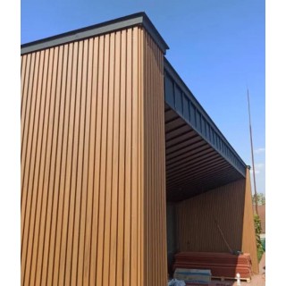 Фасадная панель, рейка Тик 3D, 219*26*2900 мм - 