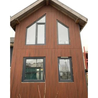 Фасадная панель, рейка Тик 3D, 219*26*2900 мм - 