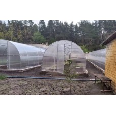 Теплица каркасная из поликарбоната (4мм) 3х6 м, высота 2,1 м Теплица каркасная из поликарбоната (4мм) 3х6 м, высота 2,1 м