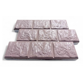 Фасадные термопанели Rocky «Старый (дикий) кирпич», 650х450 мм